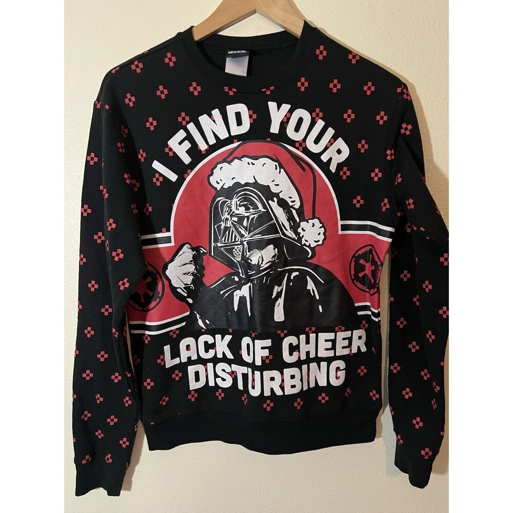 Star Wars Women's Crew Neck Christmas Sweater - Size Medium